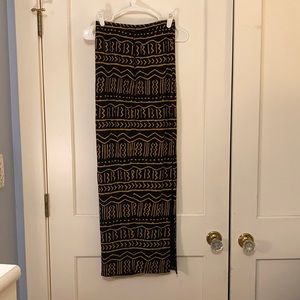 Silence and noise maxi skirt xs